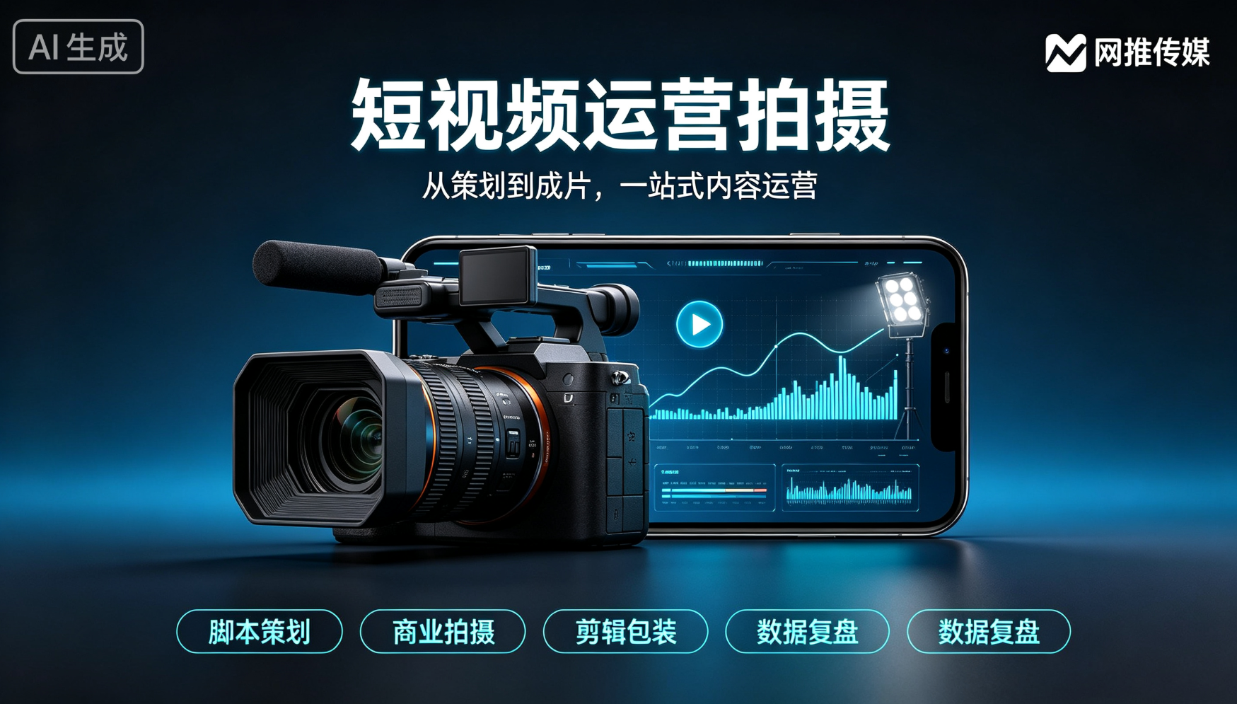 短视频运营服务案例展示截图